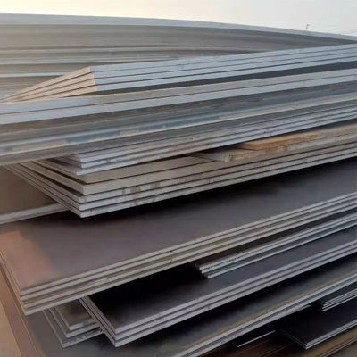 Plaques d'acier au carbone personnalisées Q195 Q215 Q235 Q255 Q275 ASTM A36 avec service de traitement de perforation et norme GB
