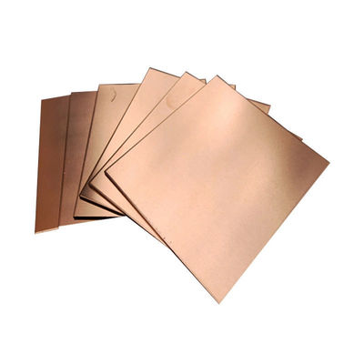 Commande en grande quantité de plaques de cuivre de 3 mm en laiton de qualité