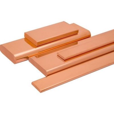 Plaque de cuivre électrolytique peu coûteuse pour l'industrie de la décoration Commande minimale d'une tonne Résistance finale ≥ 195 MPa