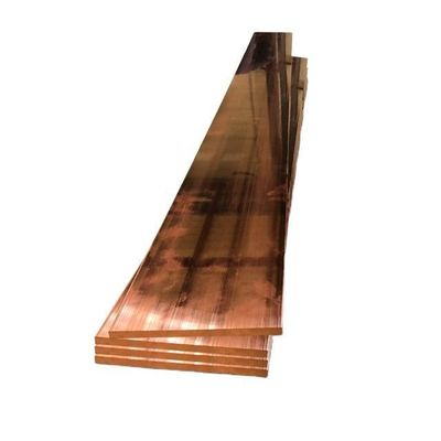 Plaque de cuivre non alliée pour l'industrie de la décoration d'une tonne Commande minimale