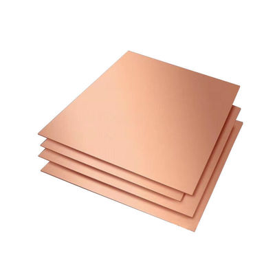 C10700 C10800 C10910 Plaque de cuivre de qualité 5 mm pour l'industrie de la décoration