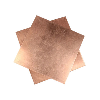 Plaque de cuivre non allié haute résistance 110 avec allongement de 30%