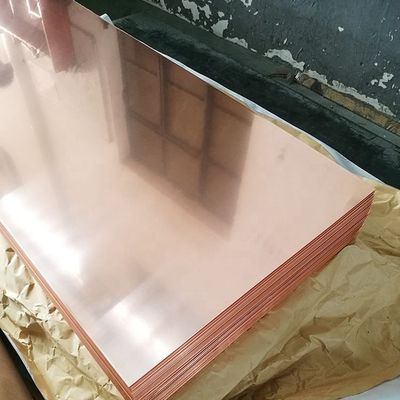 A2000 Plaque de cuivre contenant 99% de Cu Min et une largeur de 20 à 2500 mm