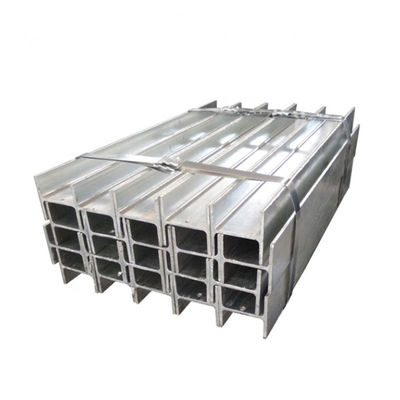 SS540 S235 S275 S355 A36 A572 G50 G60 H poutre avec facturation par poids théorique et largeur de la bride selon les besoins du client