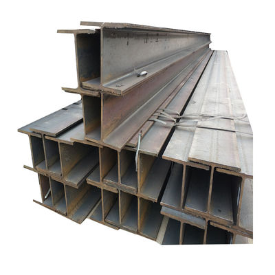 ± 1% Tolérance Service de traitement de perforation Faisceau H en acier au carbone sur mesure pour différentes spécifications