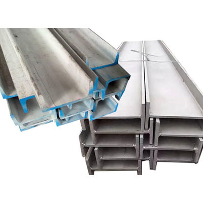 Longueur personnalisable poutre H galvanisée laminée à chaud SS540 S235 S275 S355 A36 A572 G50 G60 pour la fabrication d'acier structurel