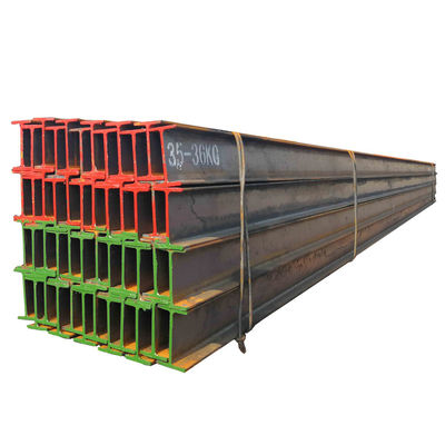 JIS G3101 EN10025 ASTM A36 ASTM A572 ASTM A992 Faisceaux H en acier allié standard avec épaisseur de bride selon les besoins du client