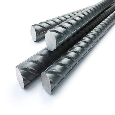 HRB400 HRB500 y12 barres d'acier armées avec service de traitement standard et de perforation AiSi