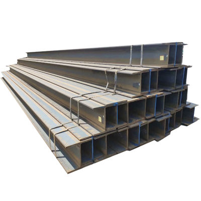 Tolérance de faisceau H en acier galvanisé structural ± 1% S235 S275 S355 A36 A572 G50 G60 avec longueur selon les besoins du client