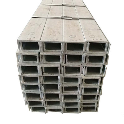 Chaîne d'acier standard américain C6 x 8.2 pour la construction de murs de rideau et des matériaux alliés inclus