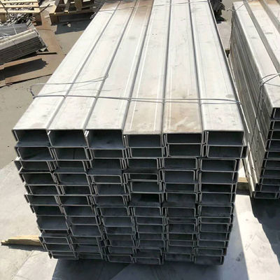 Structure du bâtiment C Profil de canal en acier inoxydable Haute durabilité